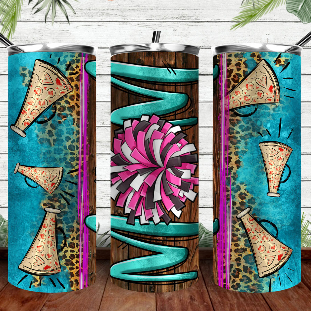 Cheer Mom 20 oz skinny tumbler png, Mom tumbler wrap png, Cheer 20 oz tumbler designs, tumbler png download.jpg