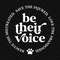 Be Their Voice Svg Png, Rescue The Mistreated, Save The Injured, Love The Abandoned Svg, Digital Download Sublimation PNG & SVG Cricut.jpg