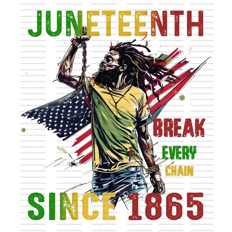 Juneteenth Breaking Every Chain Png, Black Man Dreadlocks PNG, Black history month png, Breaking Chains, Roots png, Black Fist1.jpg