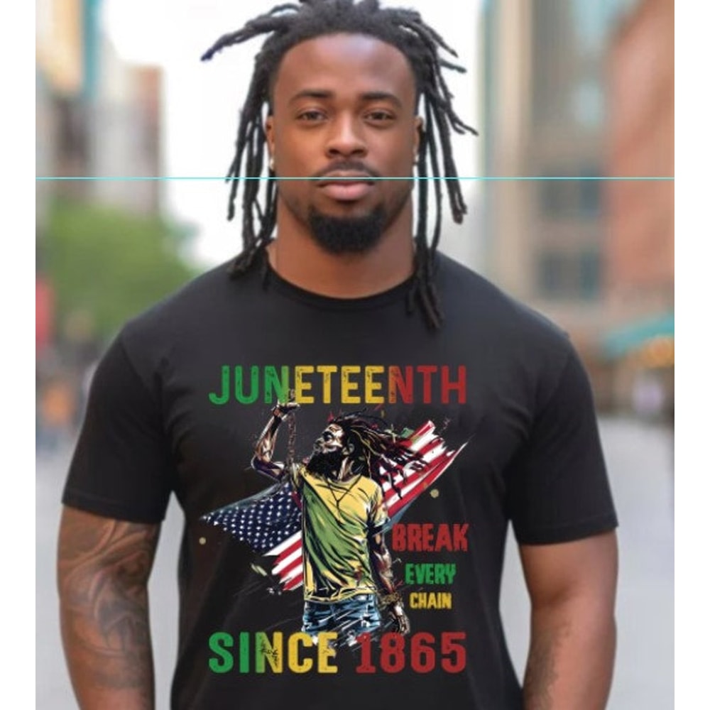 Juneteenth Breaking Every Chain Png, Black Man Dreadlocks PNG, Black history month png, Breaking Chains, Roots png, Black Fist2.jpg