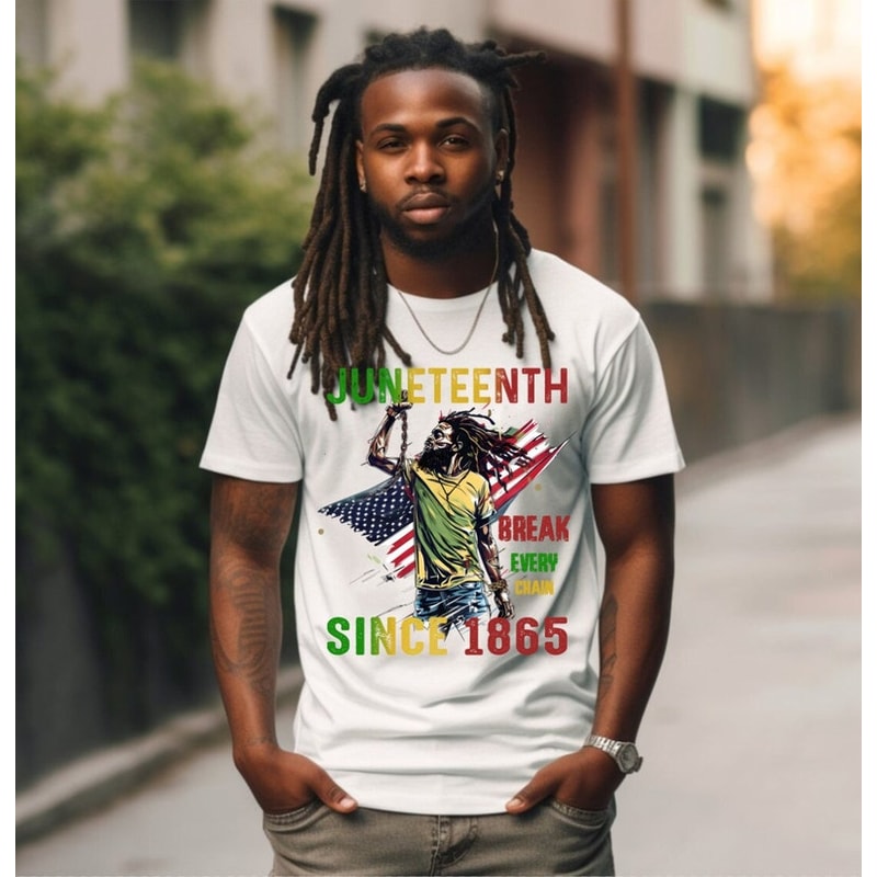 Juneteenth Breaking Every Chain Png, Black Man Dreadlocks PNG, Black history month png, Breaking Chains, Roots png, Black Fist3.jpg