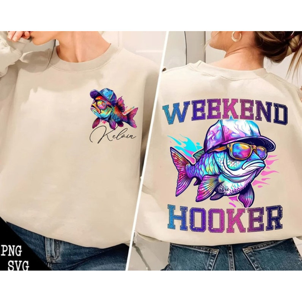 Personalized Weekend Hooker png, Colorful Fish png, Fishing png, Fishing Digital, Funny Fishing png, dad png, for dad, summer png2.jpg