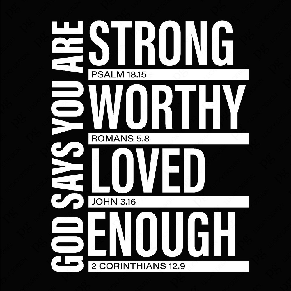 God Says You Are Svg Png, Trust God Svg, Christian Jesus God Religious Bible Verse Inspiration Digital Download Sublimation PNG & SVG Cricut.jpg