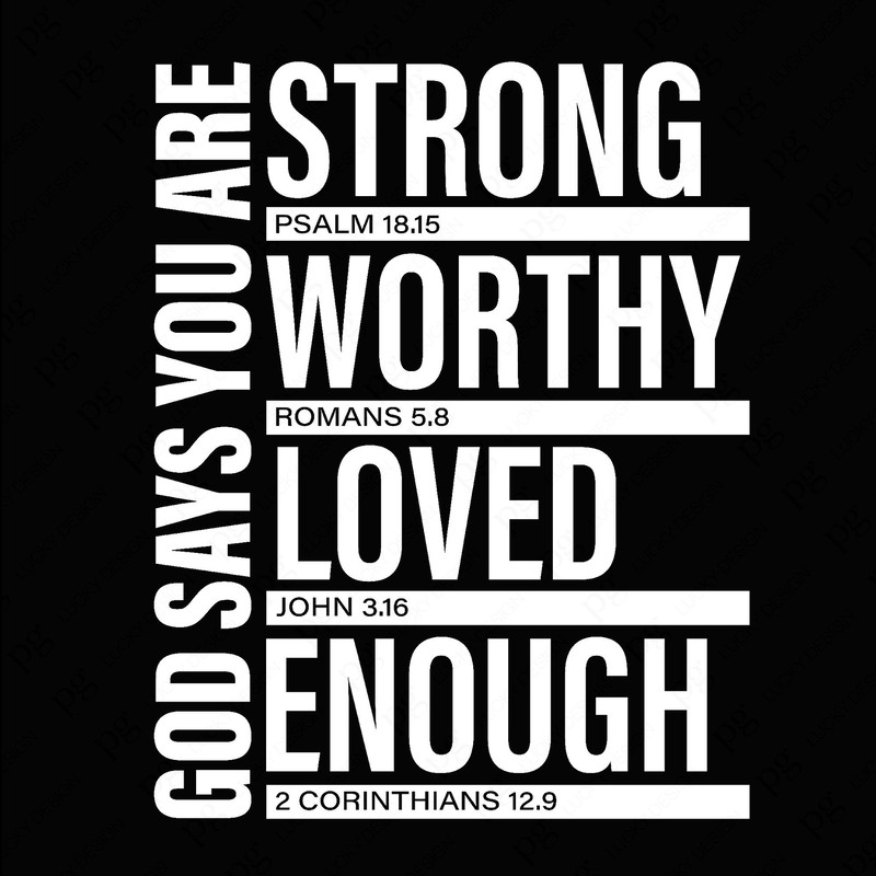 God Says You Are Svg Png, Trust God Svg, Christian Jesus God Religious Bible Verse Inspiration Digital Download Sublimation PNG & SVG Cricut.jpg