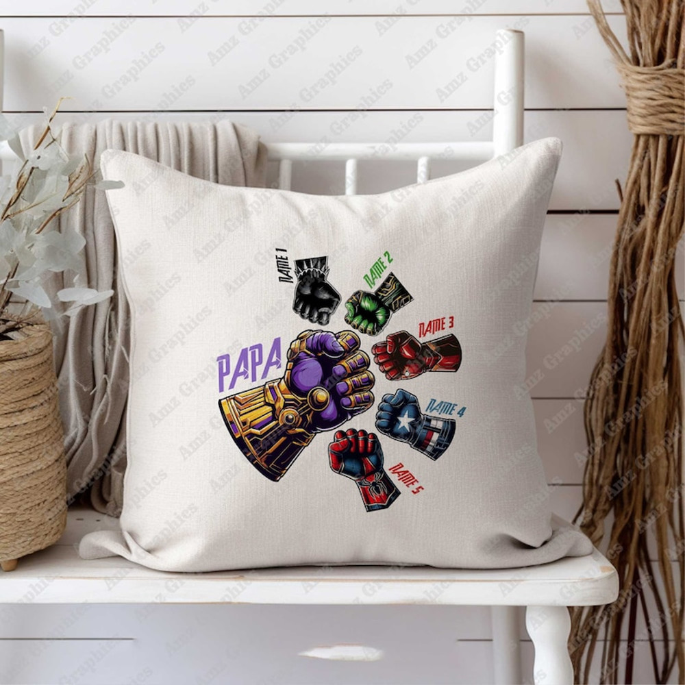 Custom Super Hero Cartoon Movie Daddy Team Png, The Best Team Ever Png, Superhero Png, Dad And Baby Fist Bump Png, Fathers Day Png2.jpg