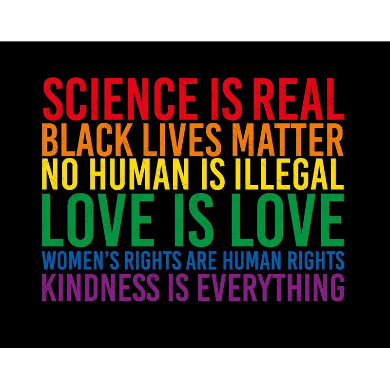 Science is Real Svg, Lgbtq Rights Png, Love is Love Rainbow Pride, Lgbtq Pride Month Svg, Digital Download DTG Sublimation Cricut SVG & PNG.jpg