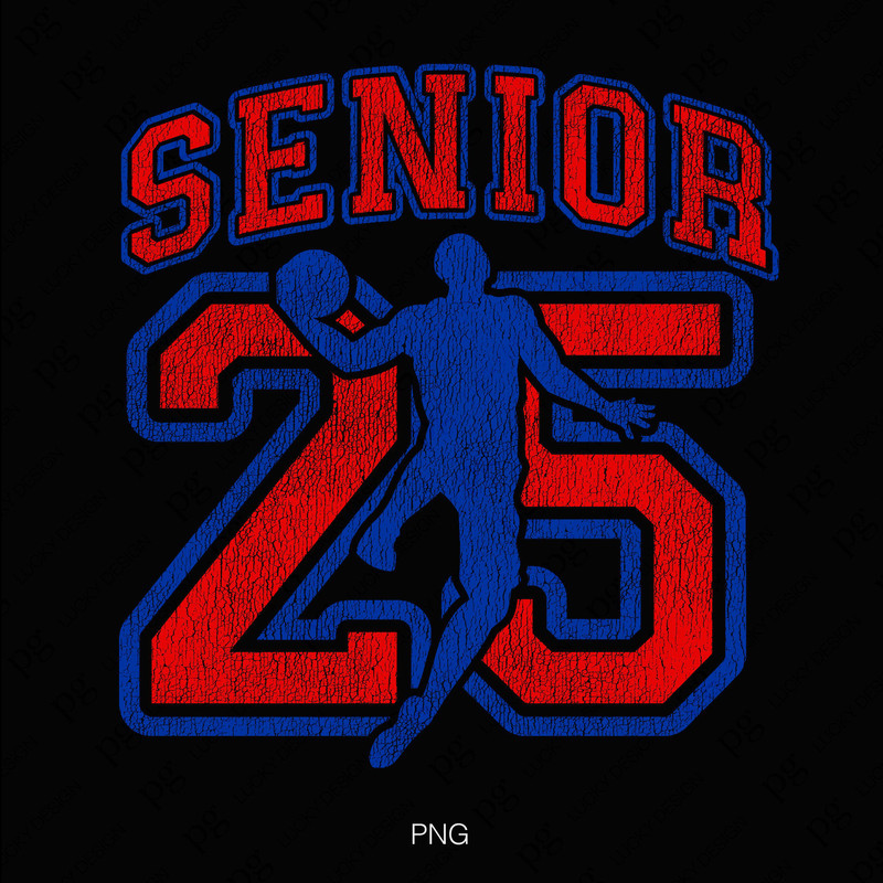 Senior 25 Svg Png, Class of 2025 Svg, Basketball Svg, Senior Graduation Sport Lover Gift, Digital Download Sublimation PNG & SVG Cricut File.jpg