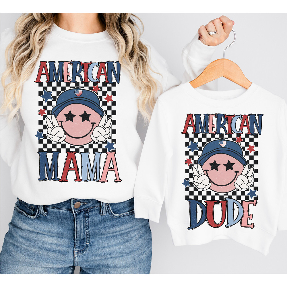 American Mama and Dude png, Independence Day Sublimation, 4th of July tshirt PNG, Boy Sublimation, Boy png, Kids sublimation,Sublimation.jpg