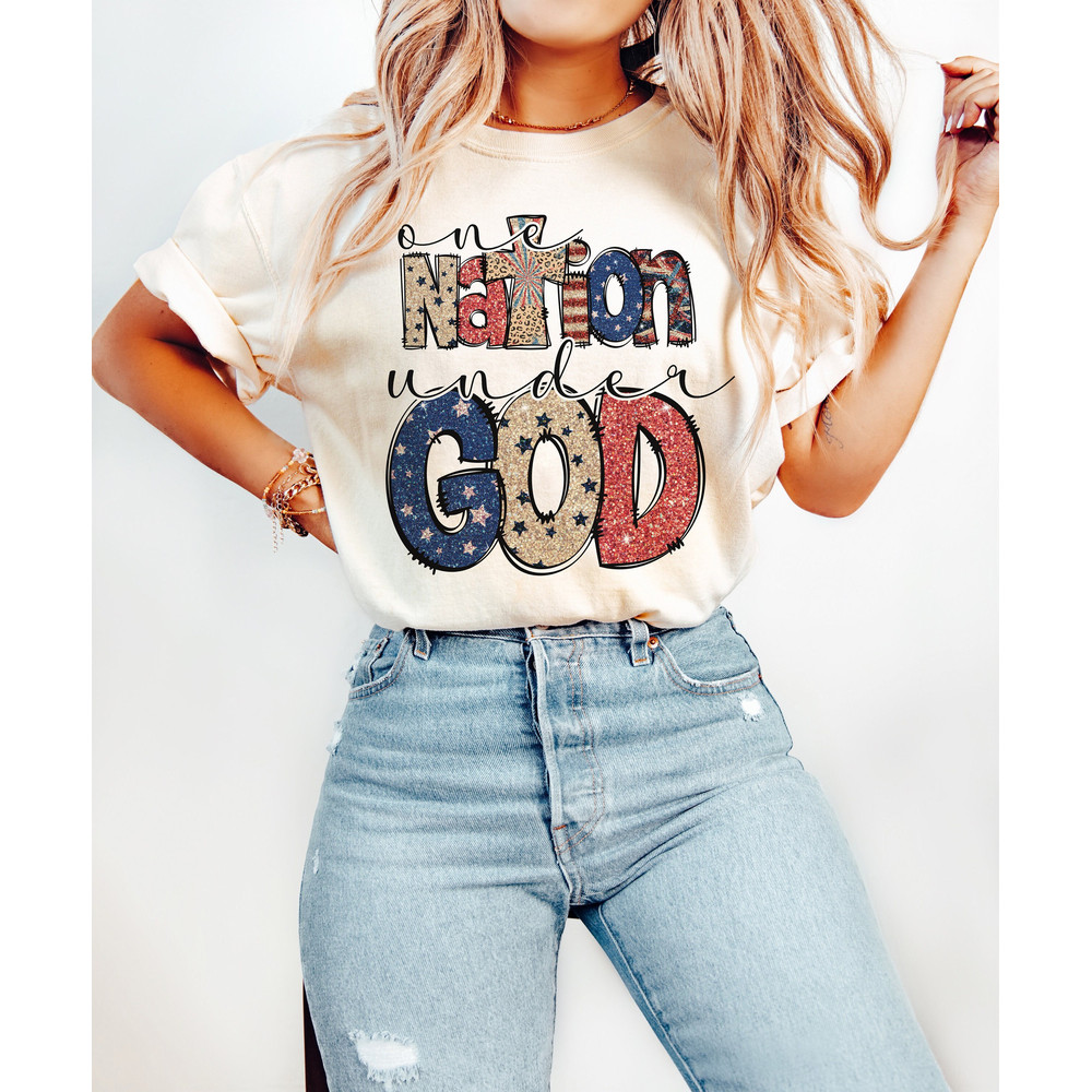 One Nation Under God Png, Sparkly 4th Of july png, Sparkly America png, 4th Of July png designs, Leopard July 4th of png, USA png designs.jpg