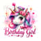Birthday Girl PNG, Unicorn Birthday PNG, Birthday Party Png, Birthday Princess Clipart, Sublimation Design, Digital Download PNG.jpg