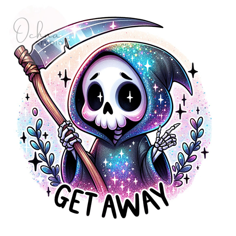 Get Away PNG, I Hate Human Png, Grim Reaper Png, Sarcastic PNG, Snarky Skeleton Png, Sublimation Design, Digital Download PNG.jpg