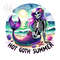 Hot Goth Summer PNG, Summer Mermaid Clipart, Snarky Skeleton Sublimation, Goth Png, Sublimation Design, Digital Download PNG.jpg