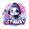 Get Away PNG, Snarky Skeleton Clipart, Grim Reaper Sublimation Design, Antisocial Tshirt DTF Design, Tumbler Wrap, Mug, Sticker, Stay Away.jpg