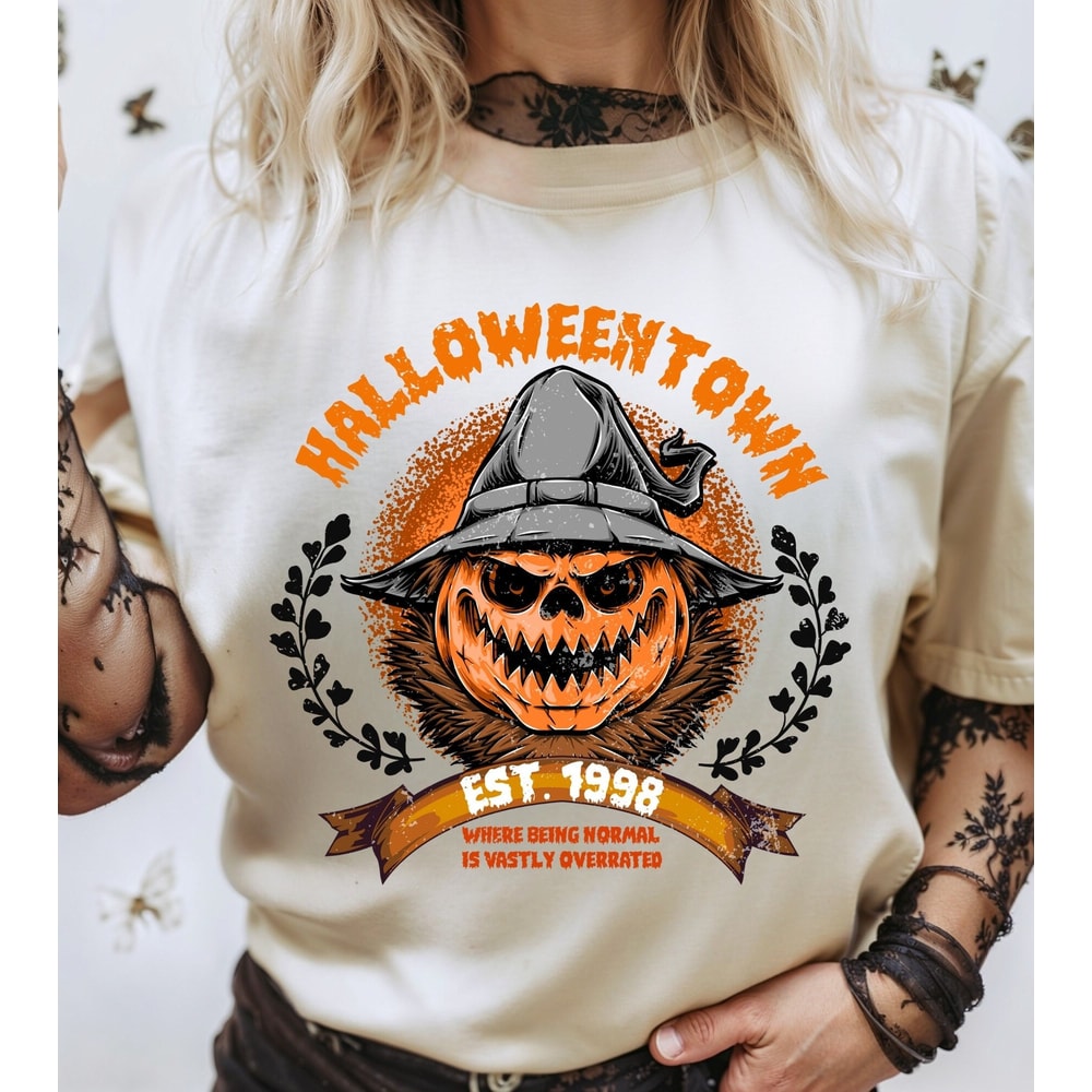 Halloweentown PNG, Halloween town Png, Retro Halloween Png, Halloween sublimation design download, Png Design Halloween, Halloween Shirt.jpg