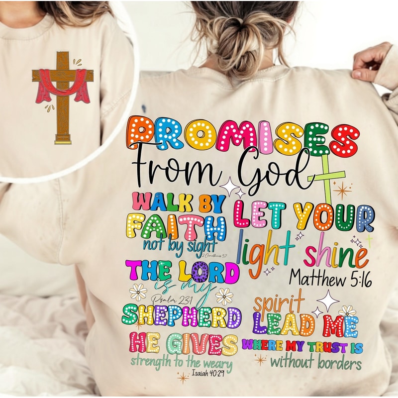 Promises From God Png Sublimation Design, Faith Png, Bible Verse Png, Jesus Christian Png, Inspirational Png, Religious Png,Digital Download.jpg