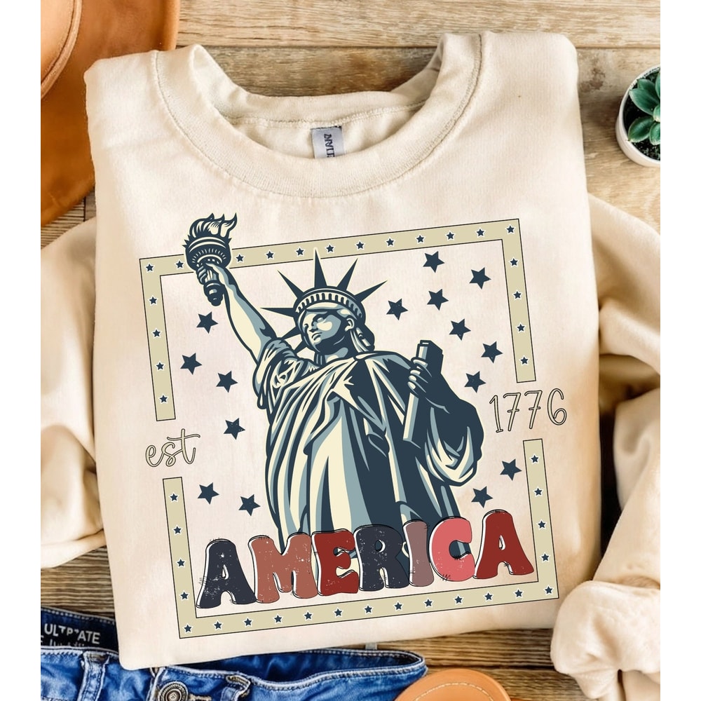 Retro Fourth of July Png, 4th of july png, Fourth Of July Png, Western 4th of July Png, USA png, Country Western png, Digital Download.jpg