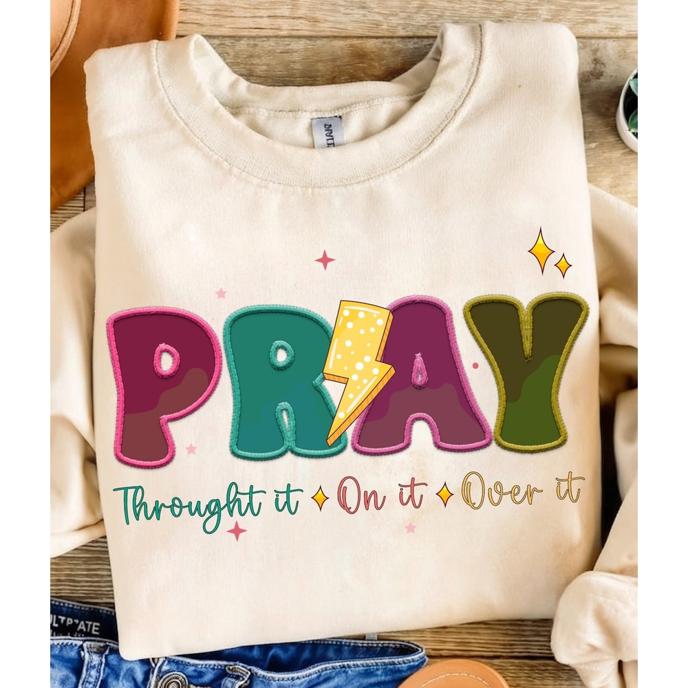 Pray On It PNG PNG, Christian Quotes Png, Jesus Design, Christian Quotes Design, Religious Png, Bible Verse Png, Vinyl, Sublimation, Digital.jpg