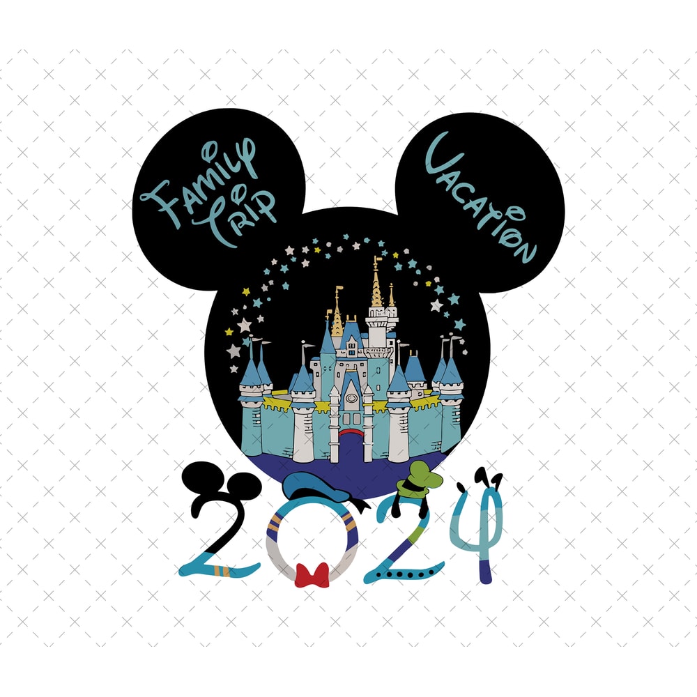 Bundle Family Trip 2024 Svg, Mouse And Friends, Retro Magical Castle, Magical Kingdom Svg, Family Vacation Svg, Vacay Mode, Family Matching.jpg
