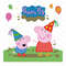 Peppa Pig Birthday, Peppa Pig SVG, Peppa Pig Family, Peppa Pig High Quality, Peppa Pig For T-Shirts, Kids Birthday Celebration, Digital File.jpg