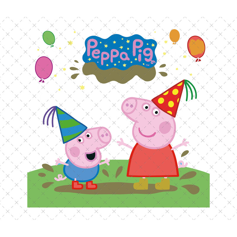 Peppa Pig Birthday, Peppa Pig SVG, Peppa Pig Family, Peppa Pig High Quality, Peppa Pig For T-Shirts, Kids Birthday Celebration, Digital File.jpg