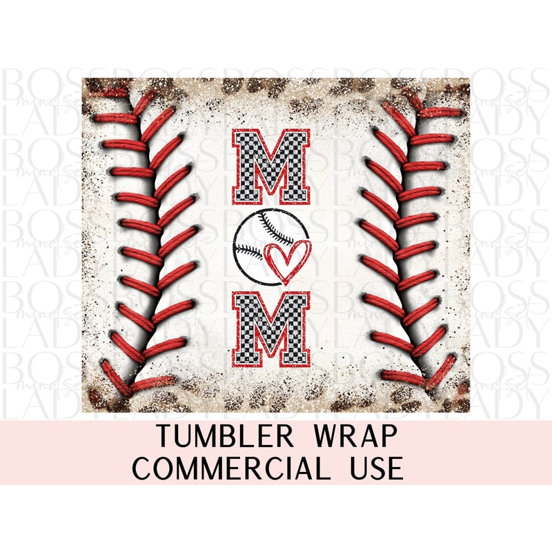 Baseball Mom Ballpark Checkered Mama Varsity Ma Ma #Momlife Trendy Graphics PNG Tumbler Wrap Instant Downloadable Digital File.jpg