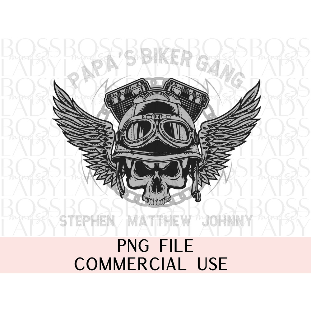 Personalized Papa With Names of Children & Year of Birth PNG DIY Father's Day Gift From Kids Hoodie Tshirt Mug Sublimation Printable File.jpg