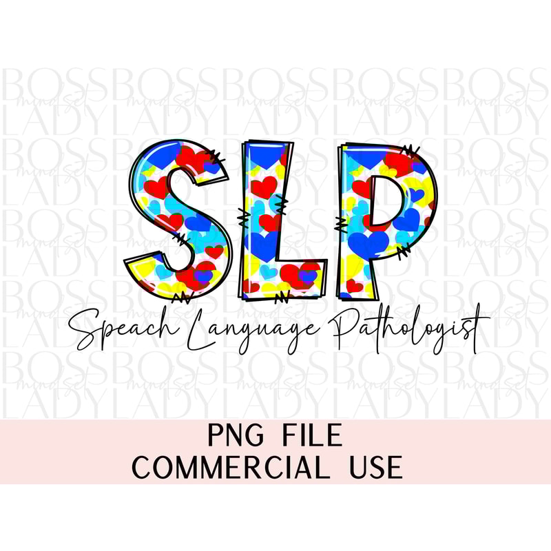 Speech Language Pathologist SLP SLPA AAC Speechie Therapy Appreciation Png Sublimation Printable Instant Downloadable Digital File.jpg