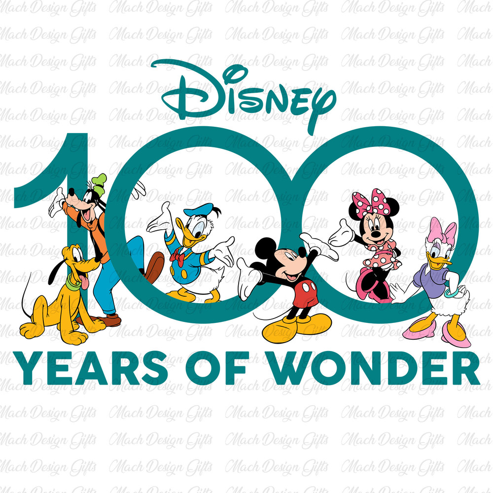 100 Years of Wonder Svg, 100th Anniversary Svg, Mouse and Friends, Magic Kingdom Park Svg, Making Memories Together Svg, Vacay Mode Svg.jpg