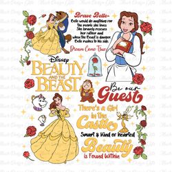 beauty and the beast png, princess png