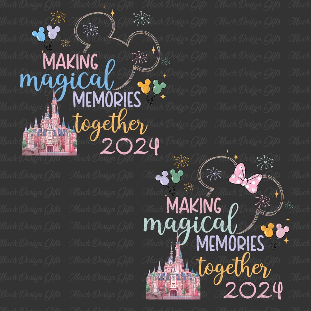 Bundle Making Memories Together 2024 Png, Maical Kingdom Png, Mouse and Friends, Family Vacation 2024 Png, Family Vibes Png, Couple Matching.jpg