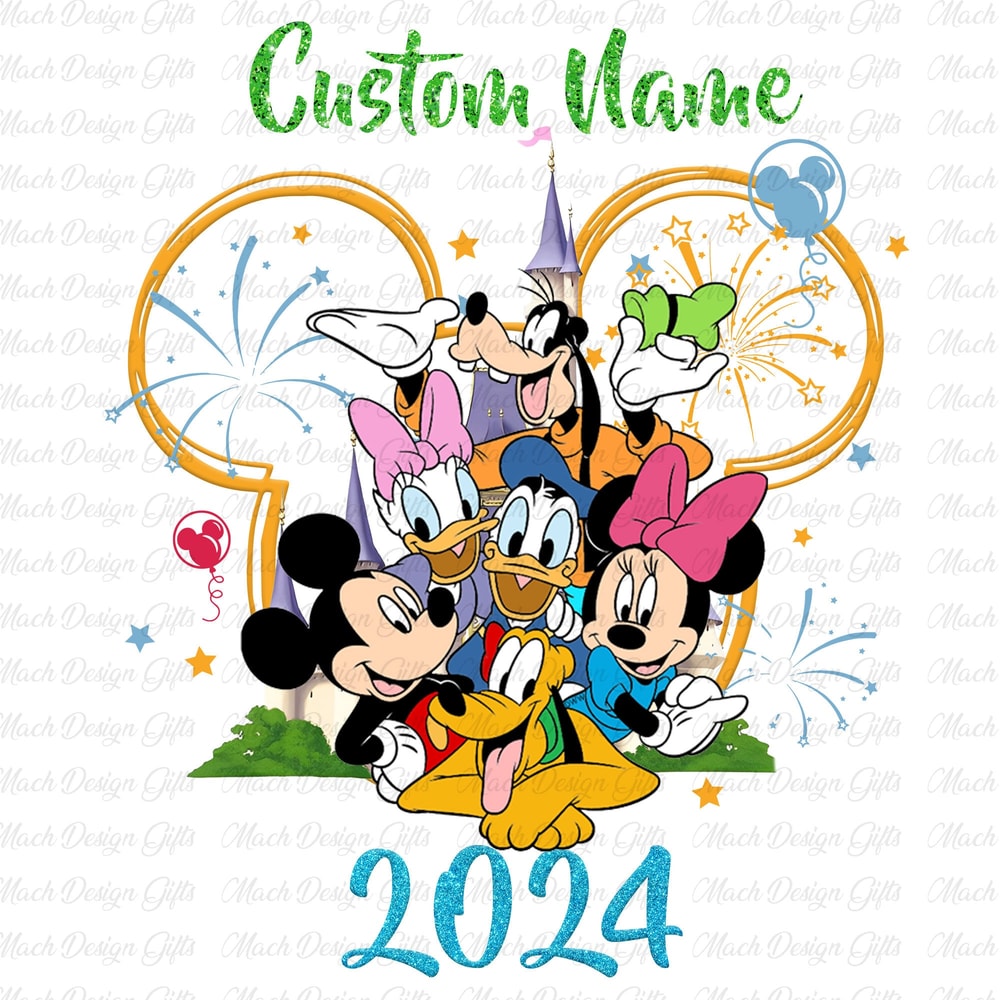 Custom Name Family Trip 2024 Png, Family Vacation 2024 Png, Mouse and Friends, Friendship Png, Vacay Mode Png, Png For Sublimation.jpg