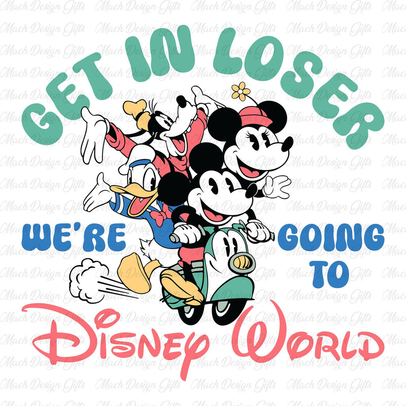 Family Trip Svg, Get In Loser Svg, Magical World Trip Svg, Family Vacation Svg, Retro Mouse and Friends, Vacay Mode Svg, Gifts For Friends.jpg
