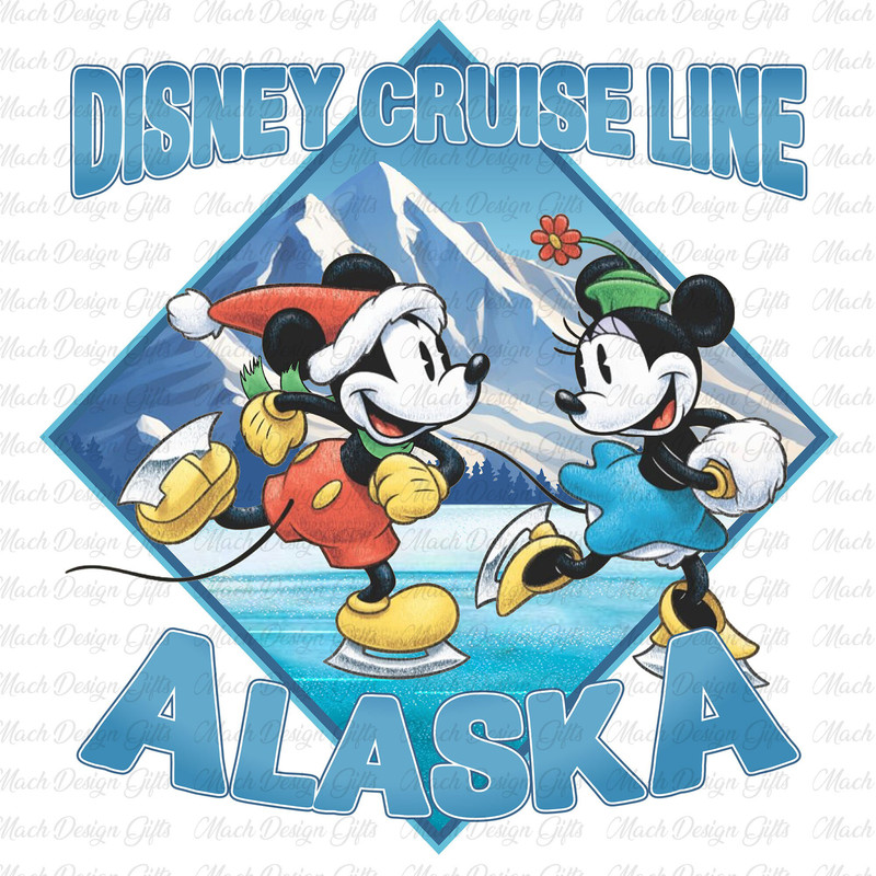 Funny Cruise Line Alaska Png, Mouse And Friends Alaska Cruise T-shirt, Matching Cruise Tee, Disney Family Trip, Pirate Tee.jpg