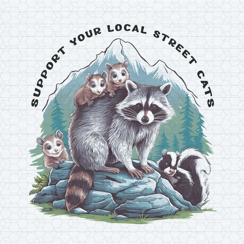Funny Animal Support Your Local Street Cats PNG.jpg