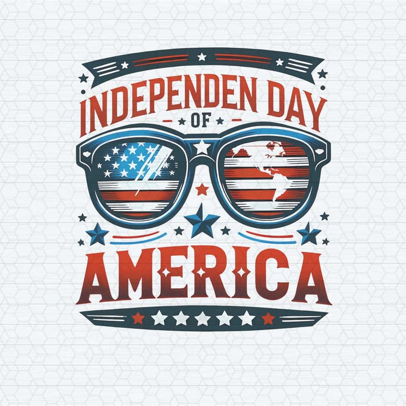 Retro Glasses Independence Day Of America PNG.jpg