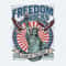 Vintage Freedom Rocks Land Of The Free PNG.jpg