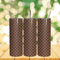 Brown Caro Pattern 20Oz Tumbler, Fashion Tumbler Wrap.jpg