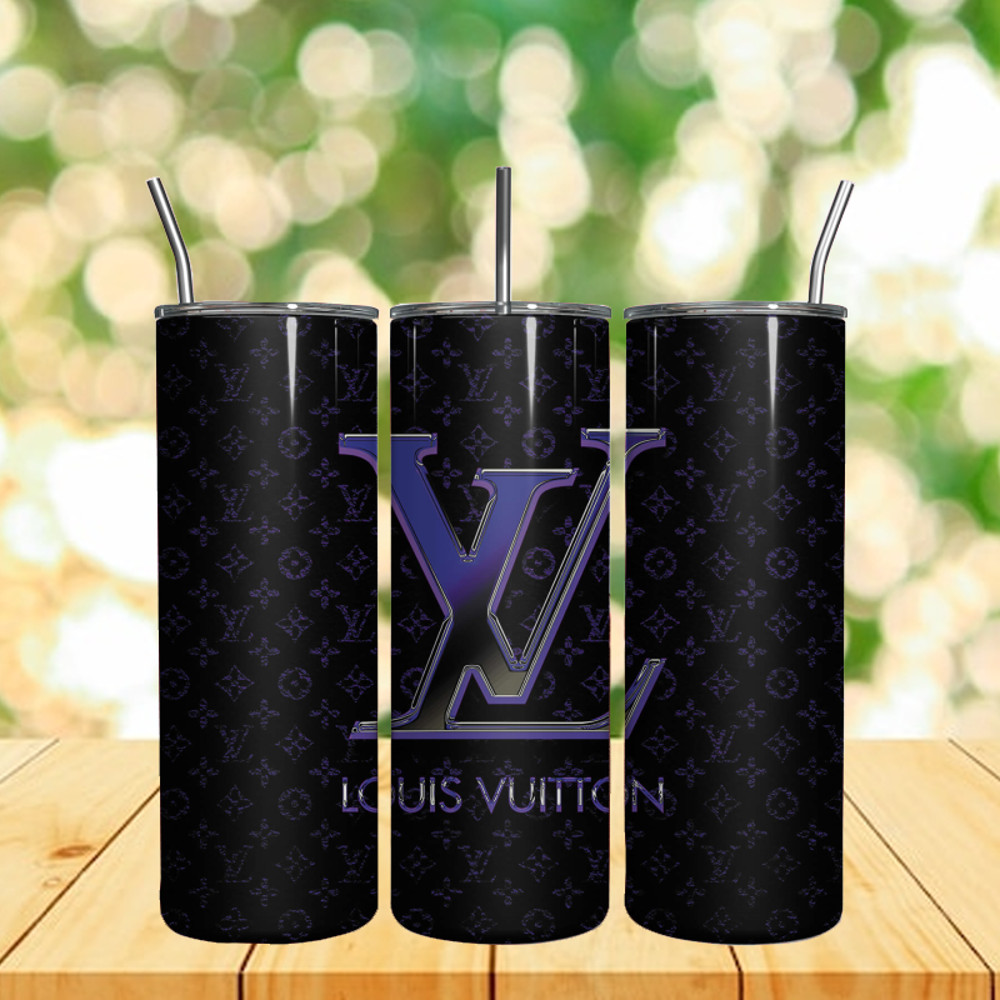 Deep Purlple LV Logo Tumbler, 20oz Tumble.jpg