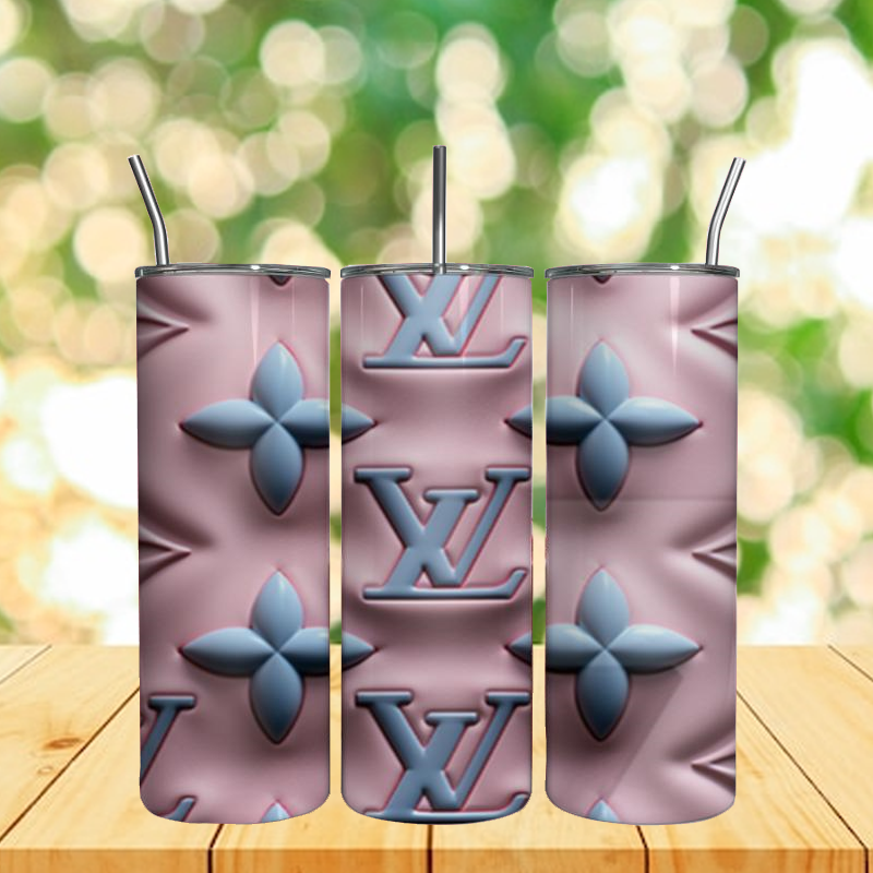 LV Fashion Logo 3D 20oz Tumbler, Fashion 3D Wrap Design.jpg