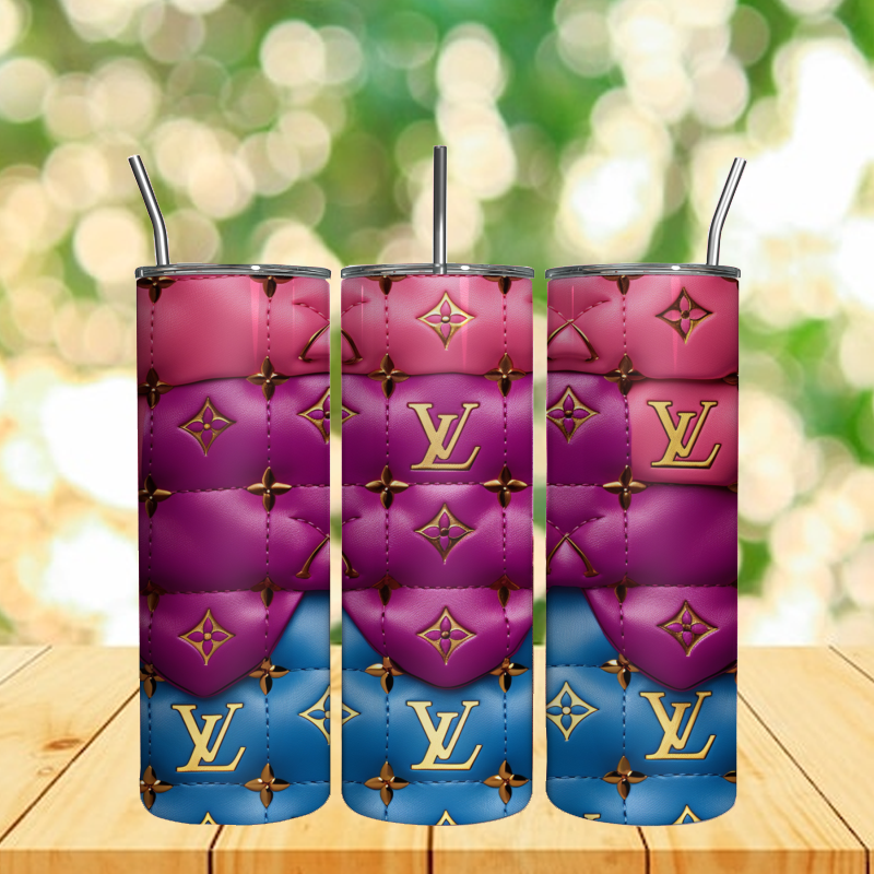 LV Leather 3D Tumbler Design Png.jpg