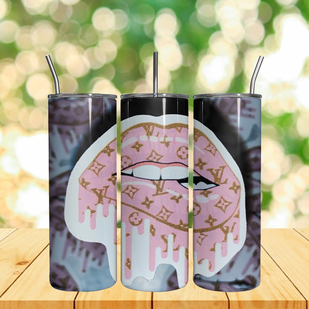 LV Logo Tumbler, Fashion Logo Wrap, 20oz Tumbler.jpg