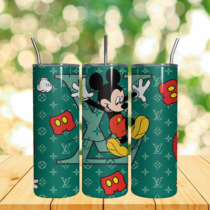 Mickey LV Logo Pattern, 20oz Tumbler, LV Logo Tumbler.jpg