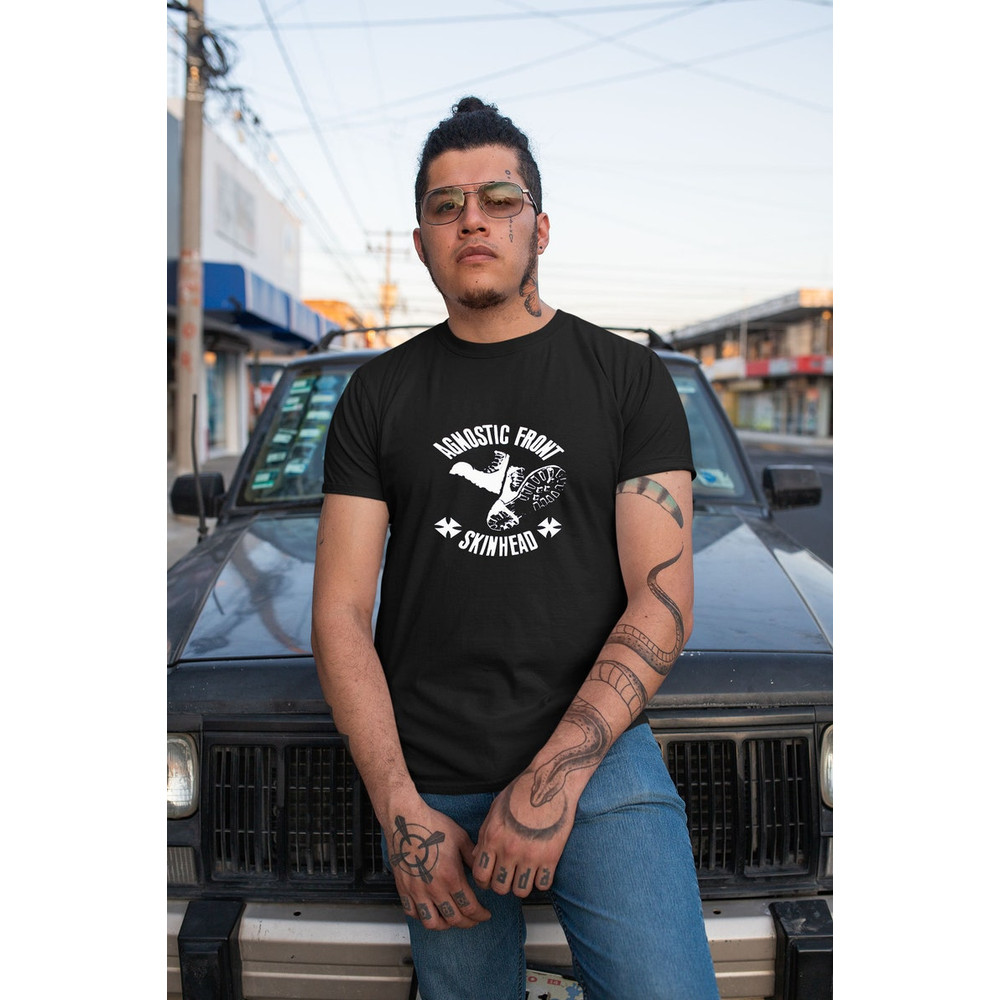 Agnostic Front Skinhead Punk Band Tee Hoodie Sweatshirt Long Sleeve TShirt Tank Top Clothing Unisex Size S-4XL USA1.jpg