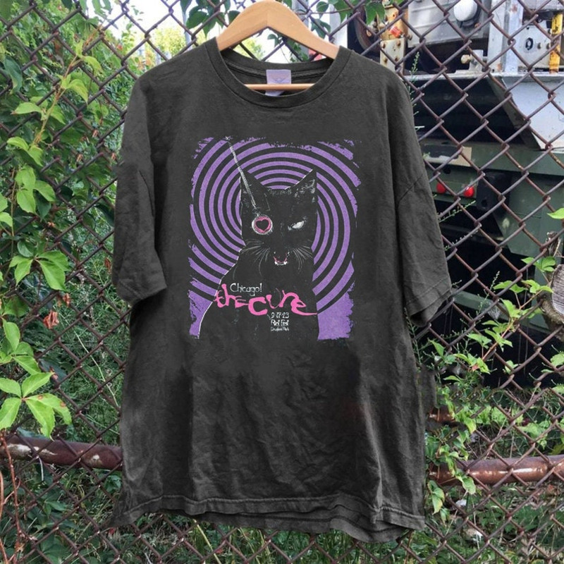 The Cure The Lovecats Shirt, The Cure Funny music, 90s vintage The Cure, Gift Love Fans, The Cure Tour Gift Unisex Shirt1.jpg