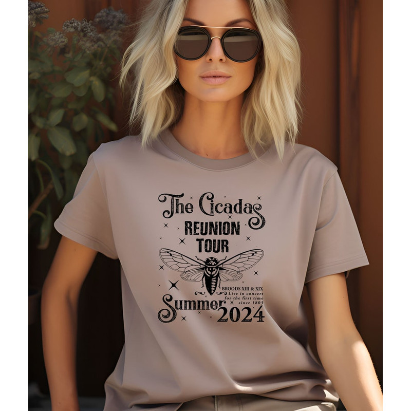 Cicada Concert Tour 2024 Bella Canvas Shirt Year Of Cicada Insect Bug Tee Cicada Broods Family Tshirt Nature Unisex Adult Graphic T-shirt1.jpg