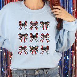 coquette american flag sweatshirt and hoodie, american girl sweatshirt