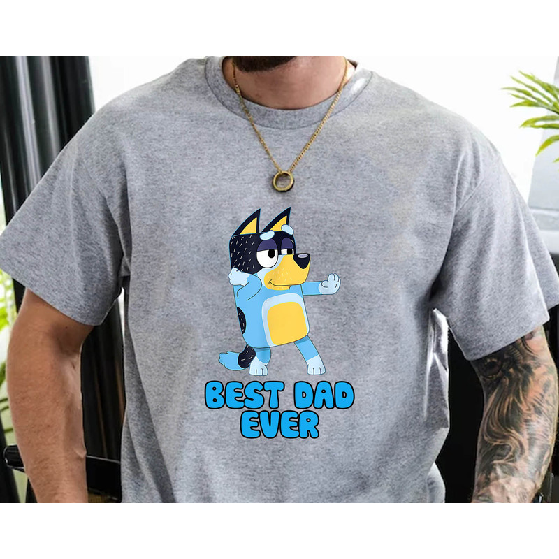 Bluey Awesome Dad Shirt, Bluey Family Matching Shirt, Bluey Fathers Day 2024 Shirt..jpg