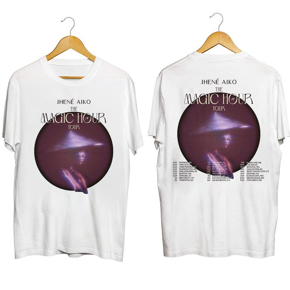 Jhene Aiko The Magic Hour 2024 Tour Shirt, Jhene Aiko 2024 Concert Shirt, Jhene Aiko Fan Gift, Jhene Aiko Merch, Music Tour Shirt2 (1).jpg
