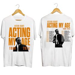 kevin hart act my age tour 2024 shirt, kevin hart 2024 concert shirt, kevin hart fan gift, comedy legend, kevin hart fun