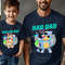 Custom Rad Dad Bluey Shirt, Personalized Rad Like Dad Shirt, Bluey Dad Shirt, Bluey Family Matching Shirt, Bluey Fathers Day 2024 Shirt..jpg